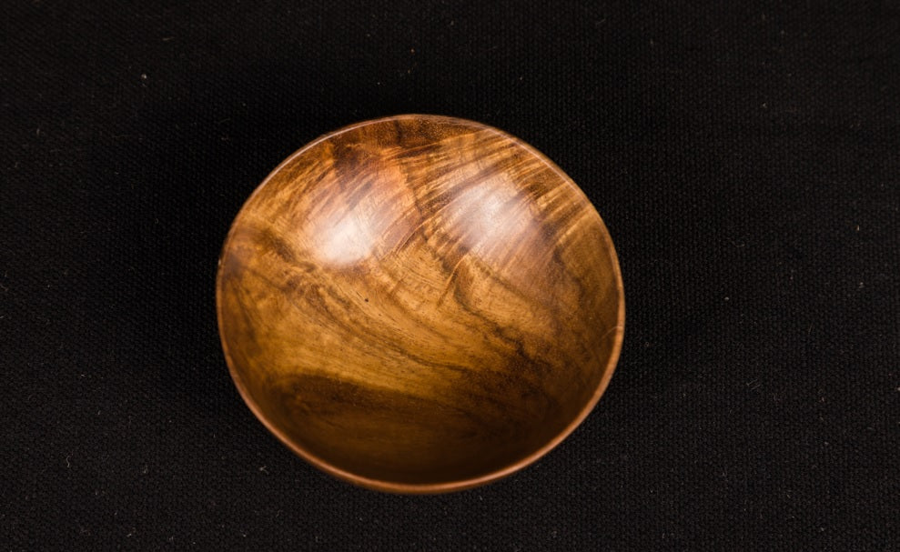 Udayagiri Cutlery -Wooden Serving bowl – Neem wood – For Home/Restaurants/Café/Pubs – Made with Neem wood – 1 x 3 in. – P00027/P00028/P00029
