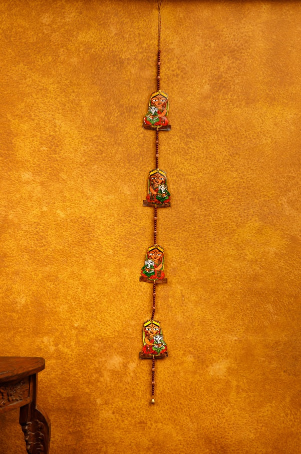 Nimmalkunta Tholu Bommalu – Wall Hangings- Durga artwork–  For Home Décor -  P000100 101