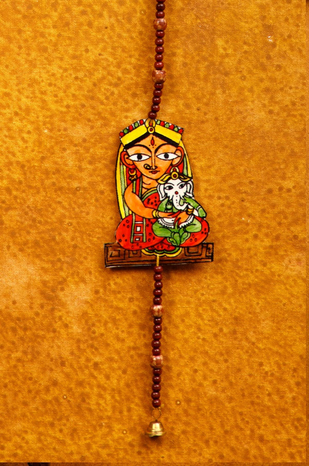 Nimmalkunta Tholu Bommalu – Wall Hangings- Durga artwork–  For Home Décor -  P000100 101