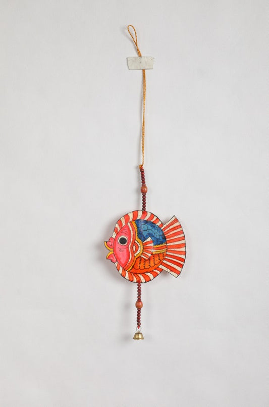 Nimmalkunta Tholu Bommalu – Wall Hangings- Single Fish artwork–  For Home Décor -  P000102