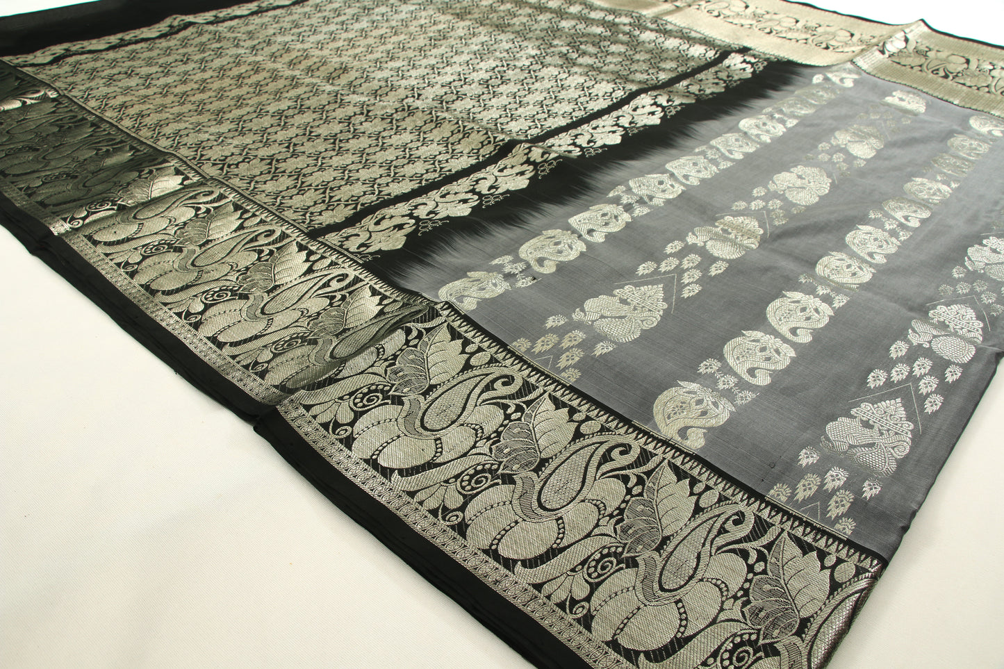 Original – 100% Pure Silk - Venkatagiri Pattu Saree – Hand woven and handmade zari work – Silkmark certified - P0011