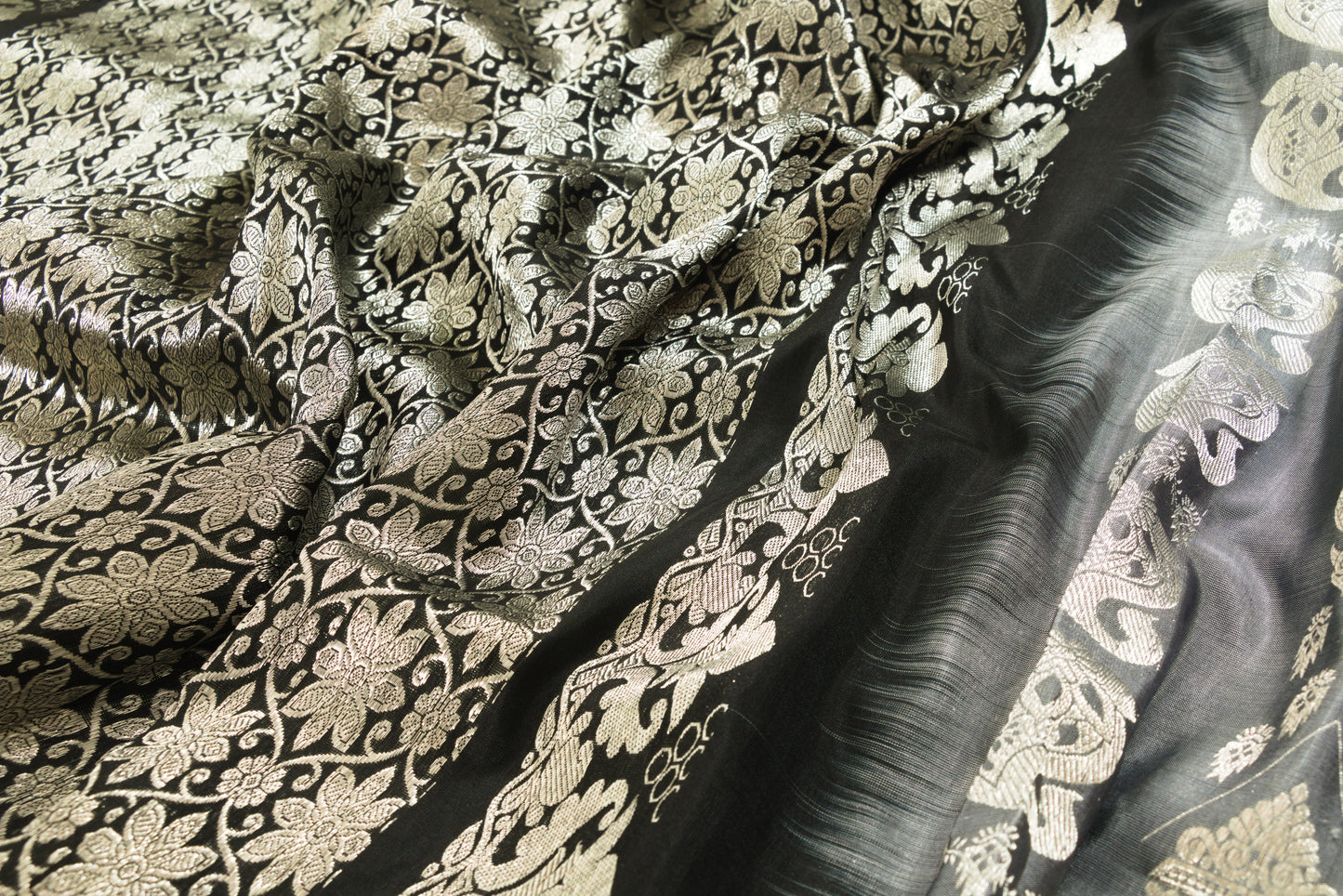 Original – 100% Pure Silk - Venkatagiri Pattu Saree – Hand woven and handmade zari work – Silkmark certified - P0011