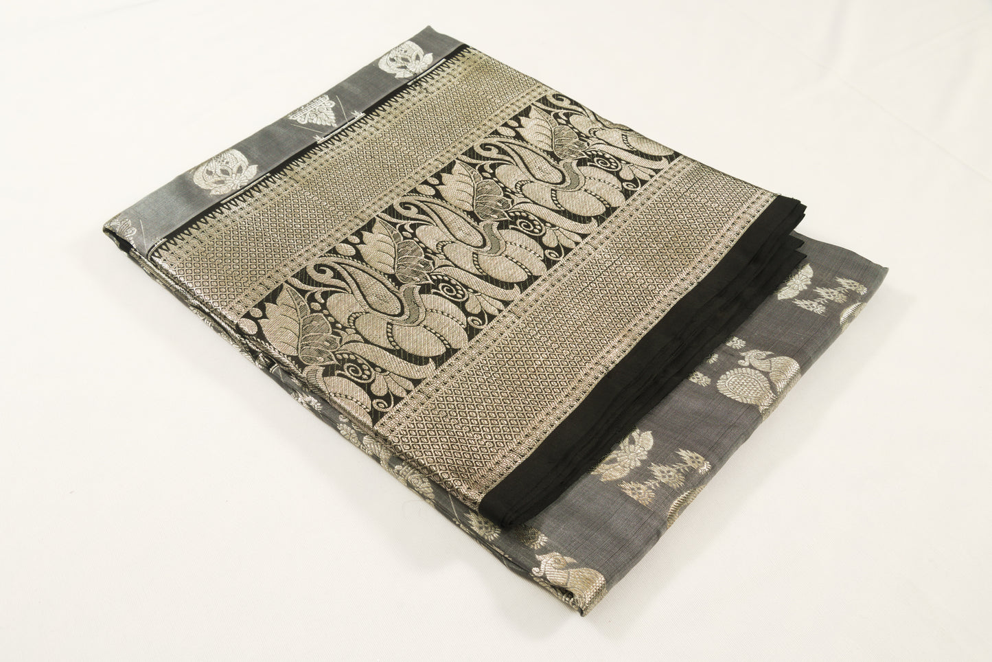 Original – 100% Pure Silk - Venkatagiri Pattu Saree – Hand woven and handmade zari work – Silkmark certified - P0011
