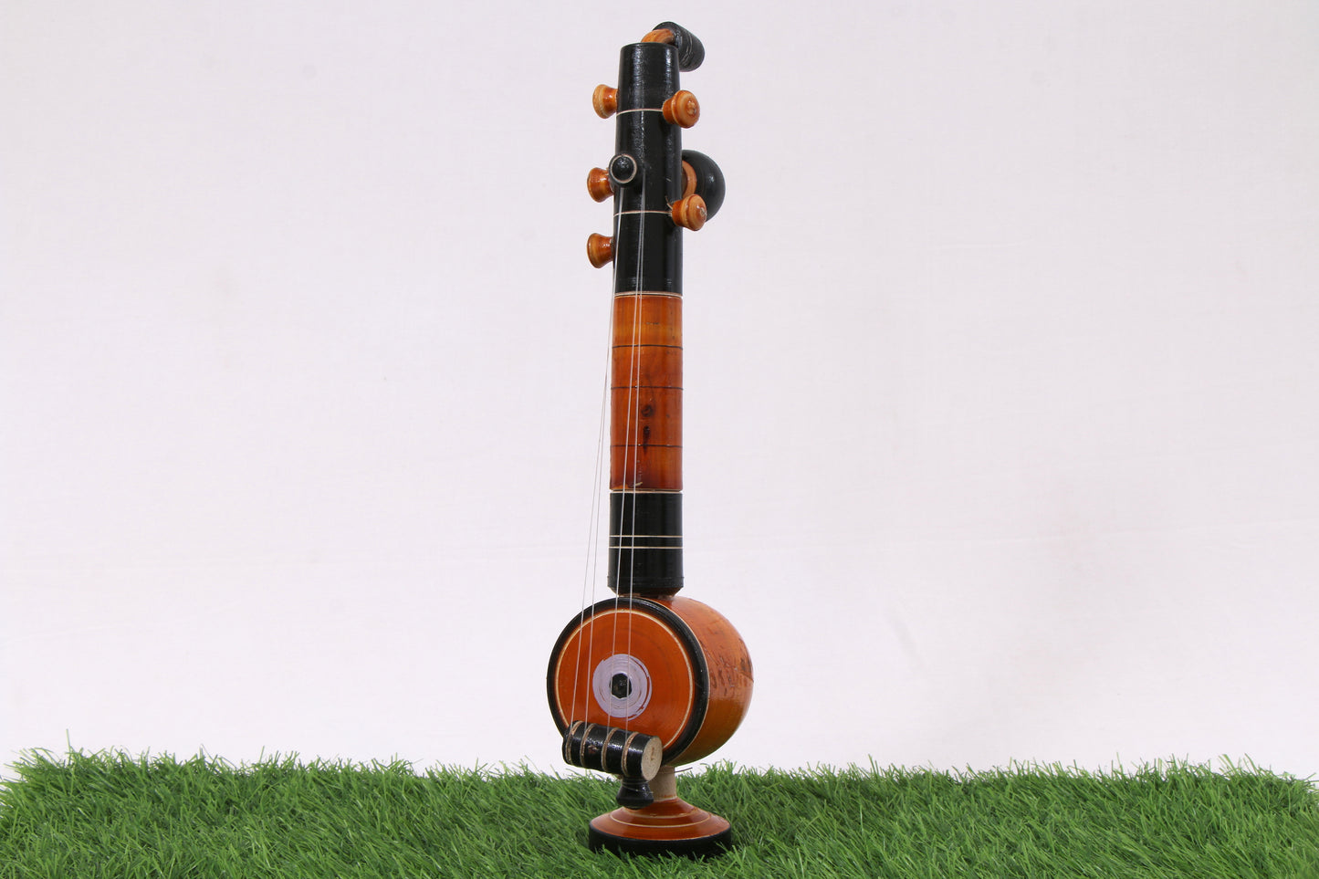 Kondapalli Wooden Craft –Locally crafted –Home décor/ Gifts– Miniature Veena - Naturally colored – P000316 P000317