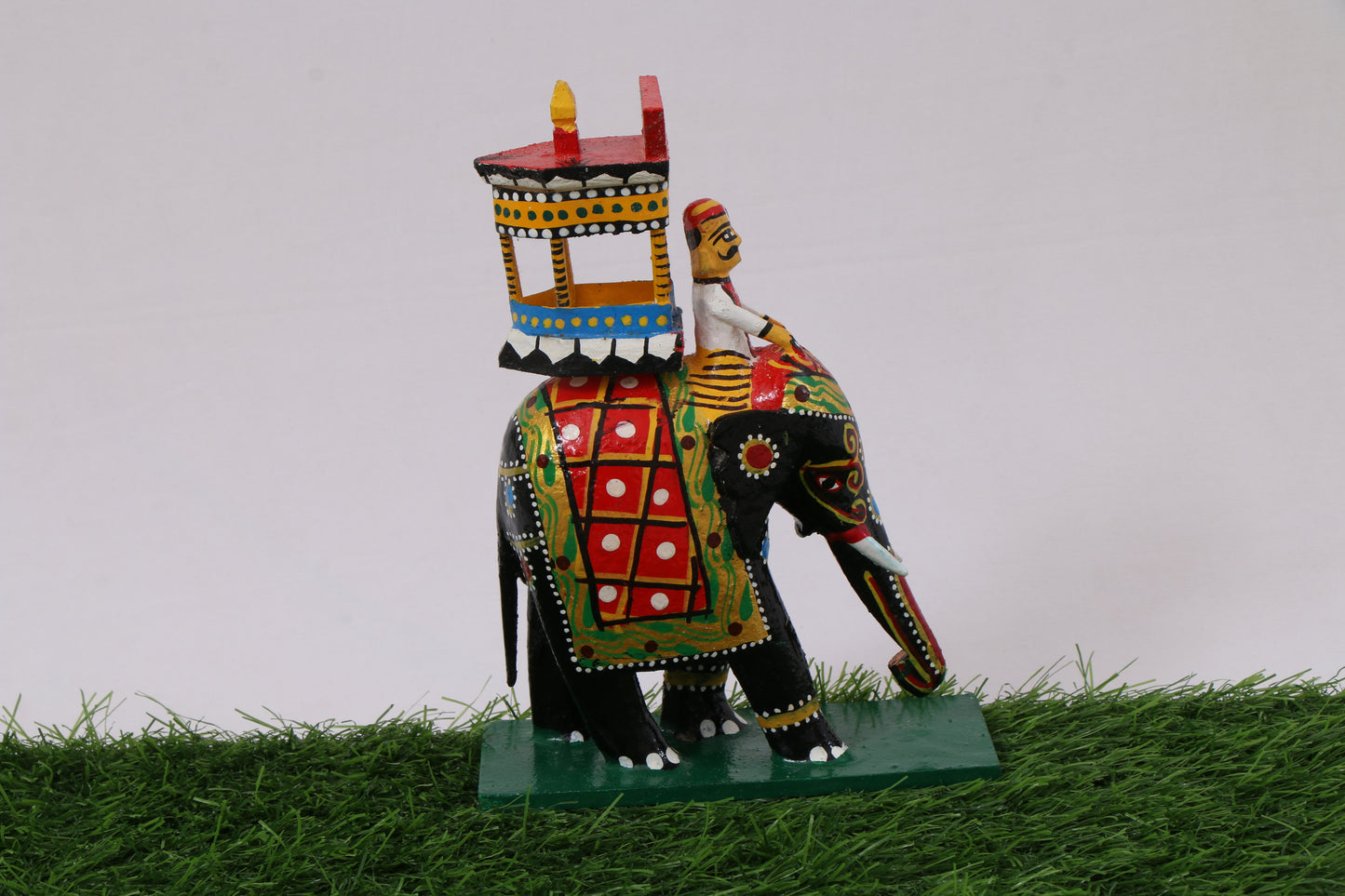 Ambari Elephant - Kondapalli Wooden Craft –Locally crafted –Home décor/ Gifts – Handcrafted