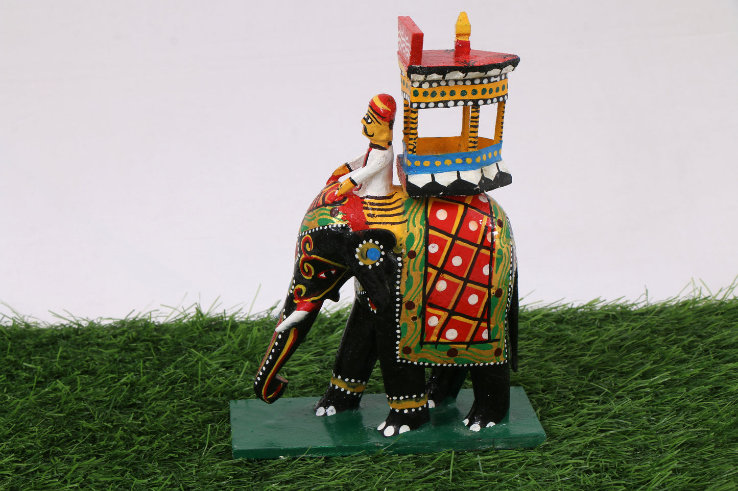 Ambari Elephant - Kondapalli Wooden Craft –Locally crafted –Home décor/ Gifts – Handcrafted