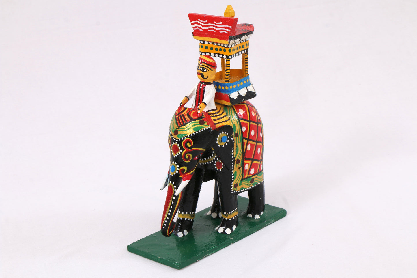 Ambari Elephant - Kondapalli Wooden Craft –Locally crafted –Home décor/ Gifts – Handcrafted