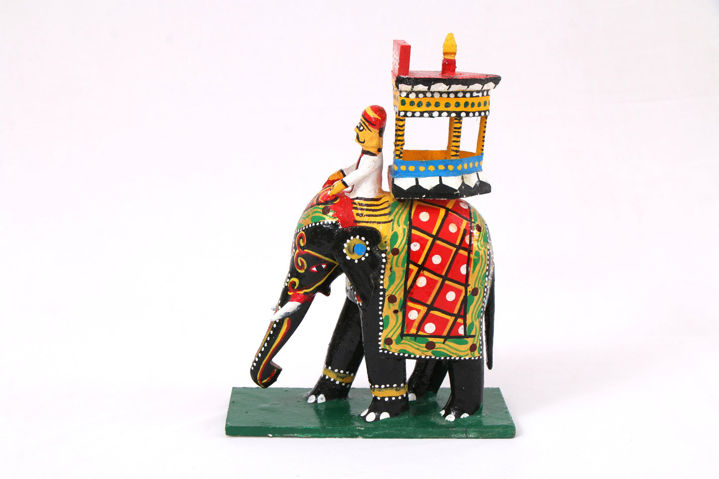 Ambari Elephant - Kondapalli Wooden Craft –Locally crafted –Home décor/ Gifts – Handcrafted
