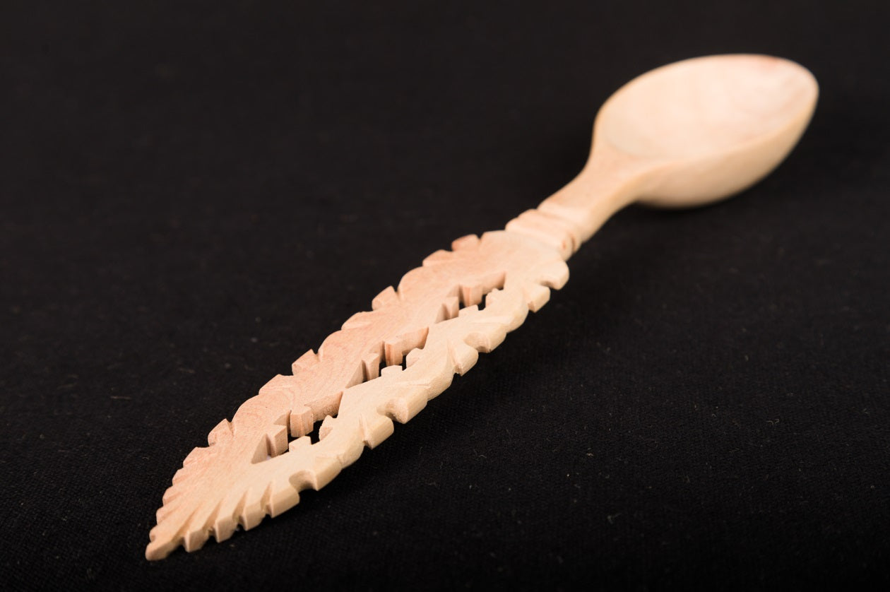 Udayagiri Cutlery –New Intricately designed Spoon – Deodar wood – For Home/Restaurants – Made with Deodar wood – 10.5 x 2 in. – P00044/P00045