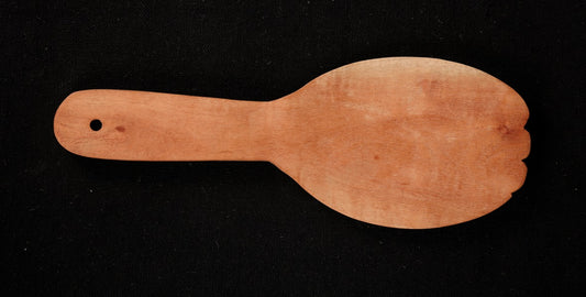 Udayagiri Cutlery – Rice spoon – Deodar wood – For Home/Restaurants – Made with Deodar wood – 9 x 3 in. – P00049