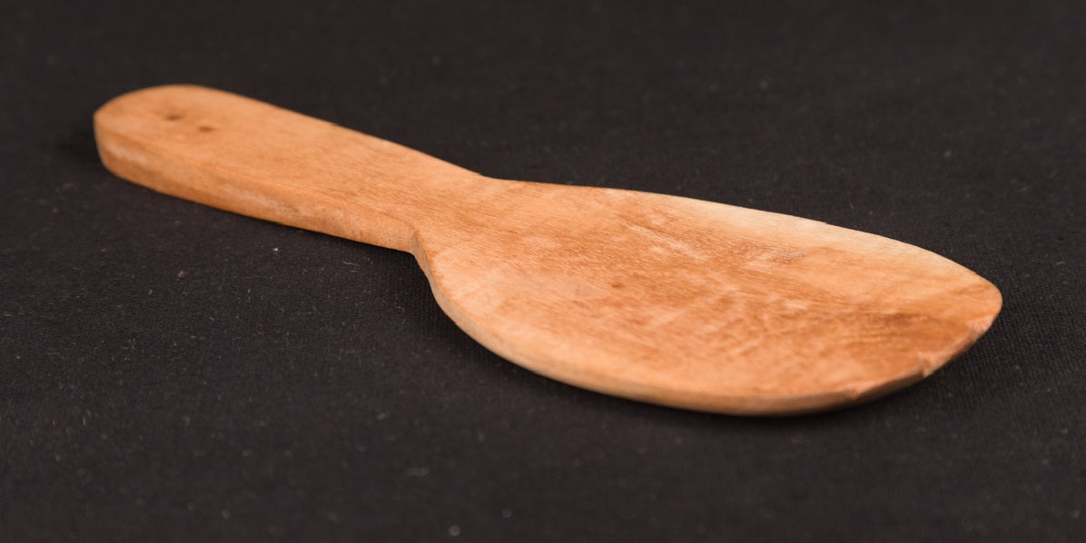 Udayagiri Cutlery – Rice spoon – Deodar wood – For Home/Restaurants – Made with Deodar wood – 9 x 3 in. – P00049