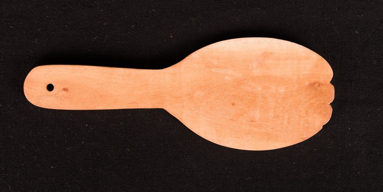 Udayagiri Cutlery – Rice spoon – Deodar wood – For Home/Restaurants – Made with Deodar wood – 9 x 3 in. – P00049