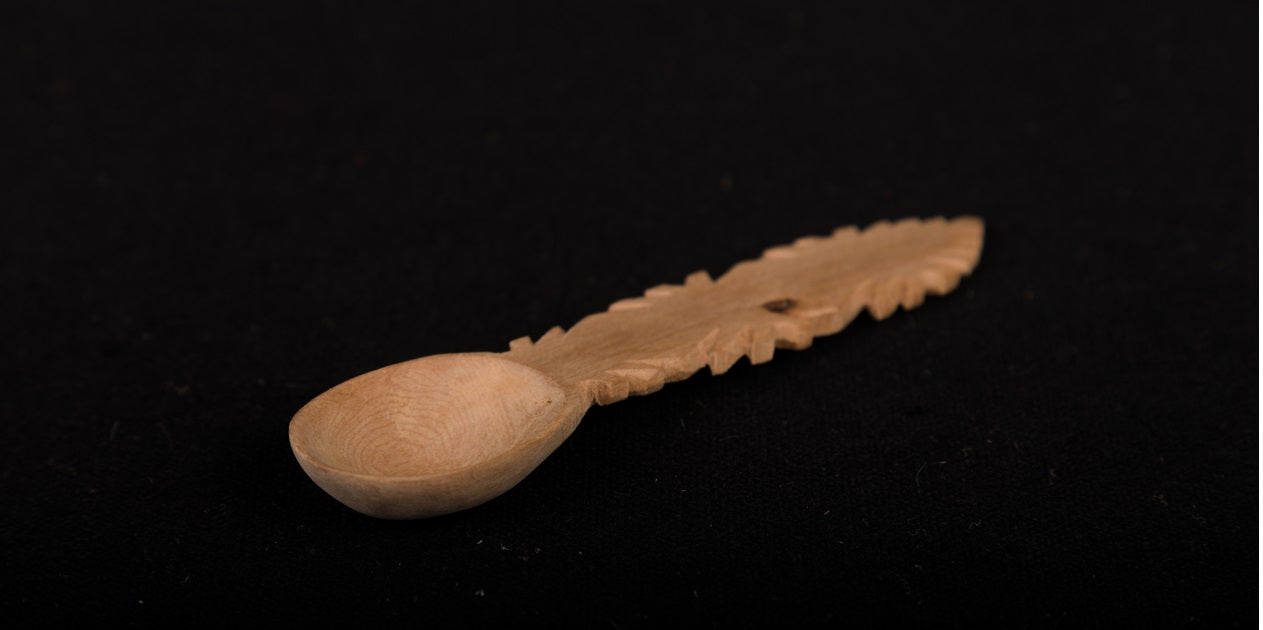 Udayagiri Cutlery – Wooden spoon – Perfect for serving ice cream in Homes/Restaurants– small size - Made with Deodar wood - P00073 – Length - 5 inches