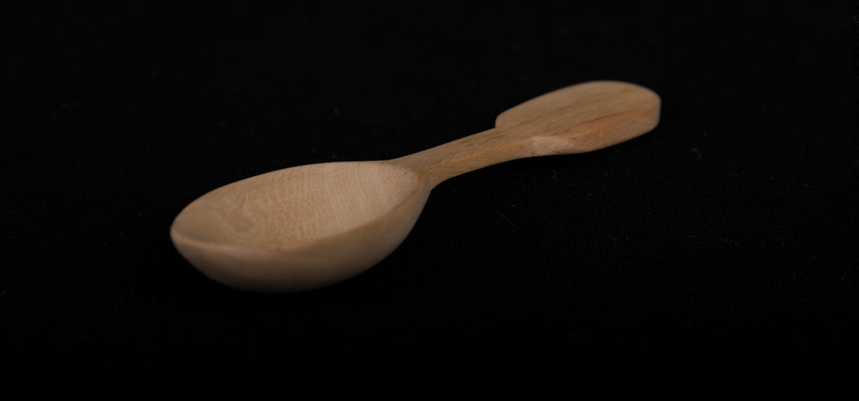 Udayagiri Cutlery – Wooden spoon – Perfect for serving ice cream in Homes/Restaurants– small size - Made with Deodar wood - Single Spoon - P00076/77/78 – Length - 4 inches