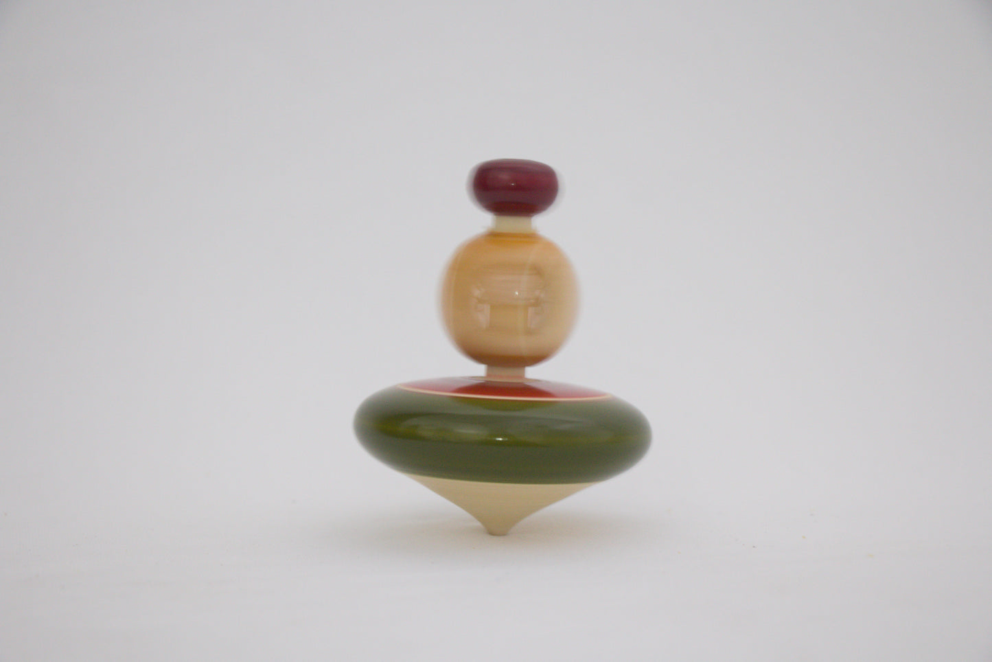 Channapatna Toys –  Wooden Riveting Top -  For Kids– P000215