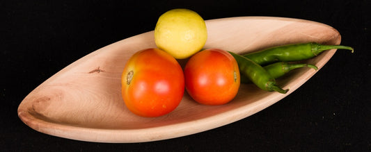 Udayagiri Cutlery -Dining Ship Tray – Deodar wood – For Home/Restaurants/Café/Pubs – Made with Deodar wood – 9.5 x 3.5 in. – P00032 / P00033