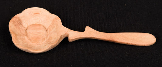 Udayagiri Cutlery – Lotus Flower Spoon – Deodar wood – For Home/Restaurants – Made with Deodar wood – 9.5 x 3 in. – P00040 P00041