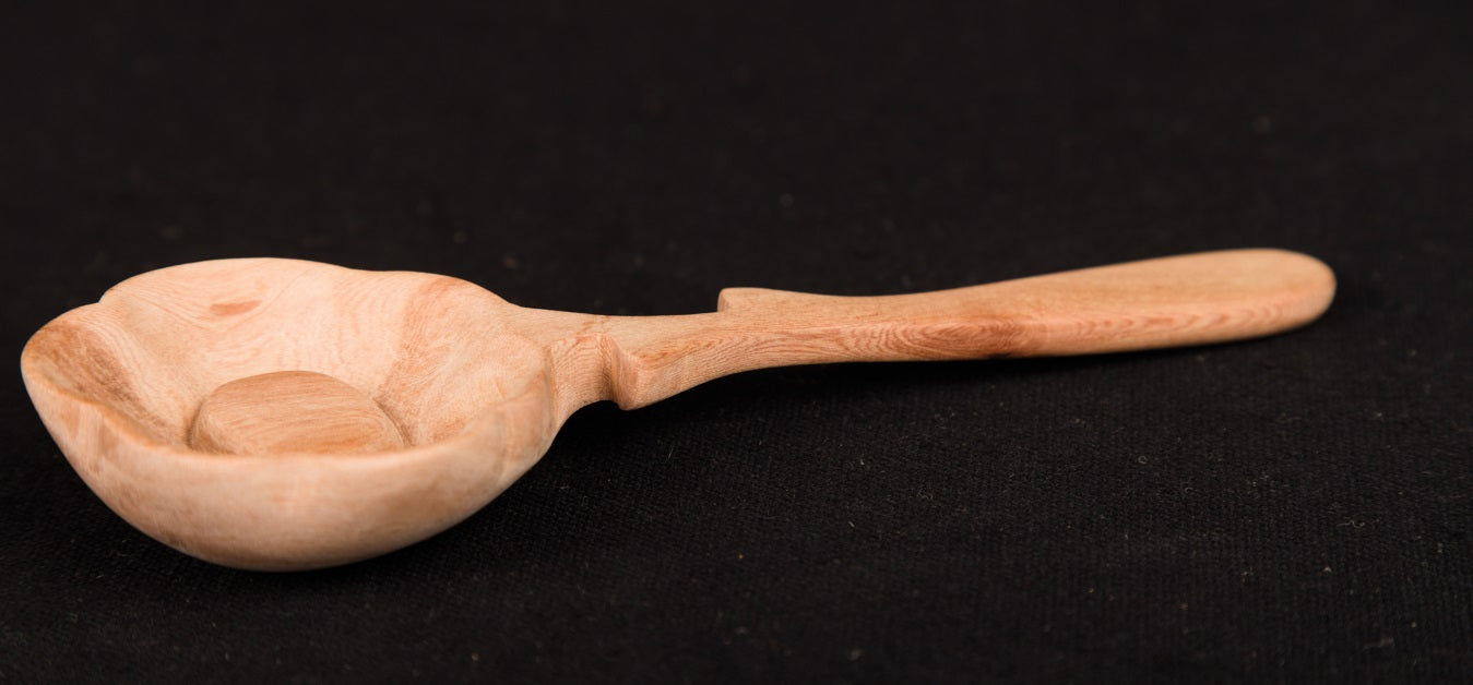 Udayagiri Cutlery – Lotus Flower Spoon – Deodar wood – For Home/Restaurants – Made with Deodar wood – 9.5 x 3 in. – P00040 P00041