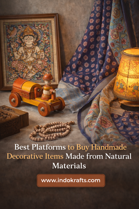 Best Platforms to Buy Handmade Decorative Items Made from Natural Materials