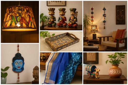 Decorating Your Home with Authentic Indian Handicrafts: A Timeless Blend of Culture and Elegance