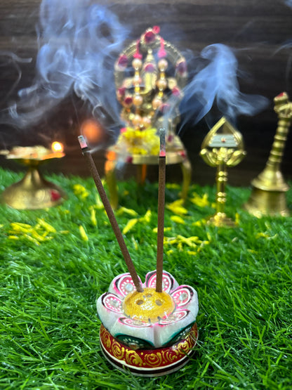 Allagadda – Agarbathi stand - For Pooja Room- 5 CM Diameter - 3 CM Height– P000283