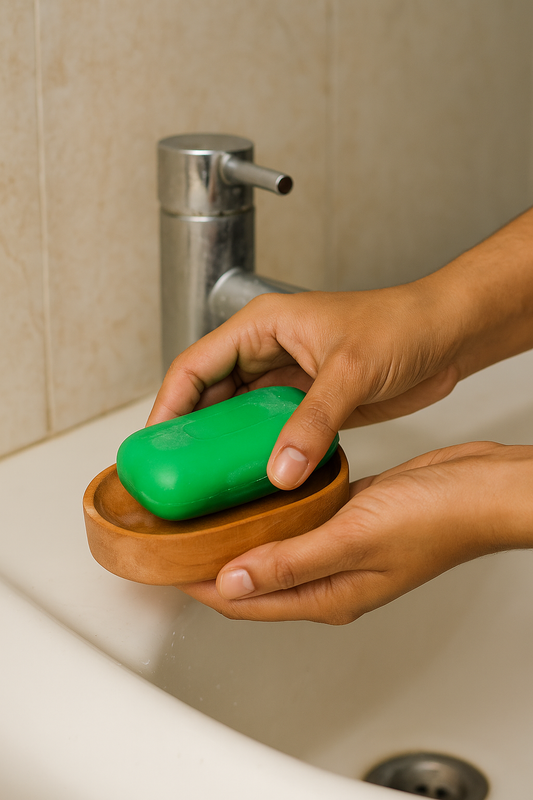 Udayagiri Cutlery – Soap Box – Medium size - Made with Deodar wood - P000258