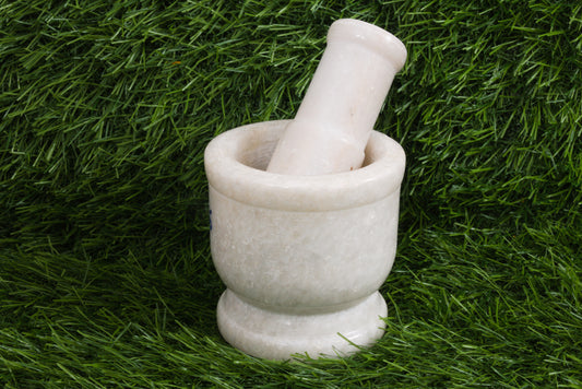 Allagadda Mortar and pestle - 12.5 CM X 7.5 CM X 7.5 CM– P000281