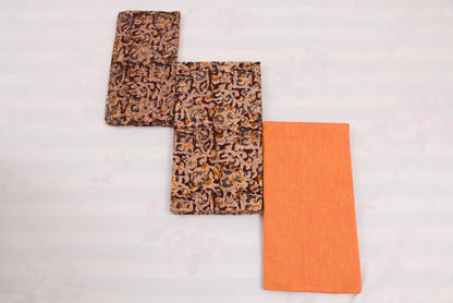 Traditional Kalamkari print salwar suit set