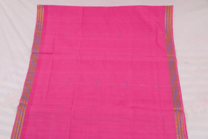 Lightweight Venkatagiri cotton saree with classic bhutta design
