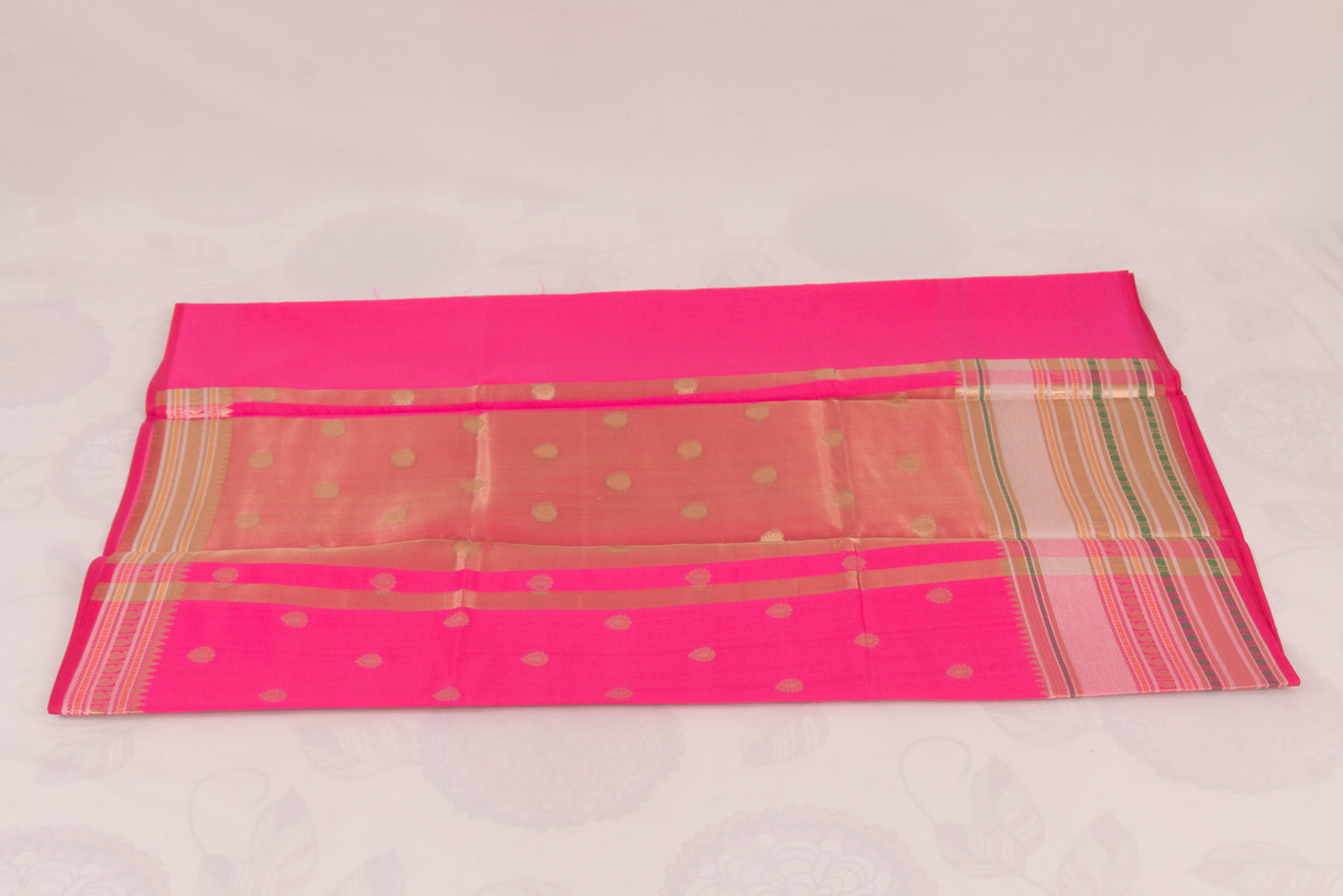 Banarasi Semi Katan Soft Sarees – Crimson – Katan Silk Sarees – Zari work -Bhutta Design - Perfect for all occasions – P000402