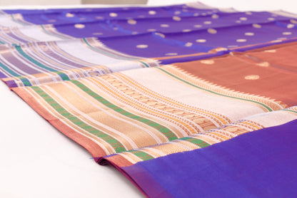 Banarasi Semi Katan Soft Sarees – Daisy Bush – Katan Silk Sarees – Zari work -Bhutta Design - Perfect for all occasions – P000403