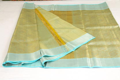 Original – 100% Pure Mulberry Silk  - Dharmavaram Pattu Silk Saree – Hand woven and handmade zari work – P00108