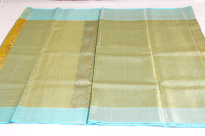 Original – 100% Pure Mulberry Silk  - Dharmavaram Pattu Silk Saree – Hand woven and handmade zari work – P00108