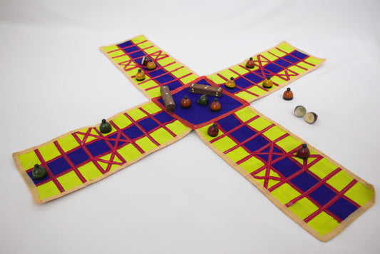 Channapatna Toys –Locally crafted –  Pagader – The Original Ludo - For Kids / Adults – P000200